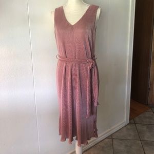 Anthropologie pink/rose dress size sp
